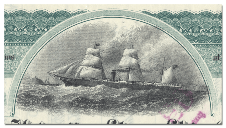 American-Hawaiian Steam Ship Company Stock Certificate