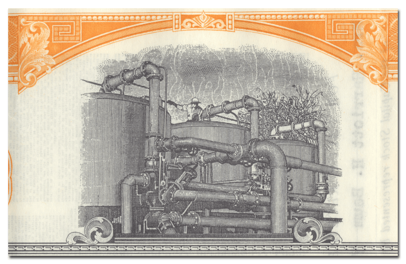 Southern California Water Company Stock Certificate