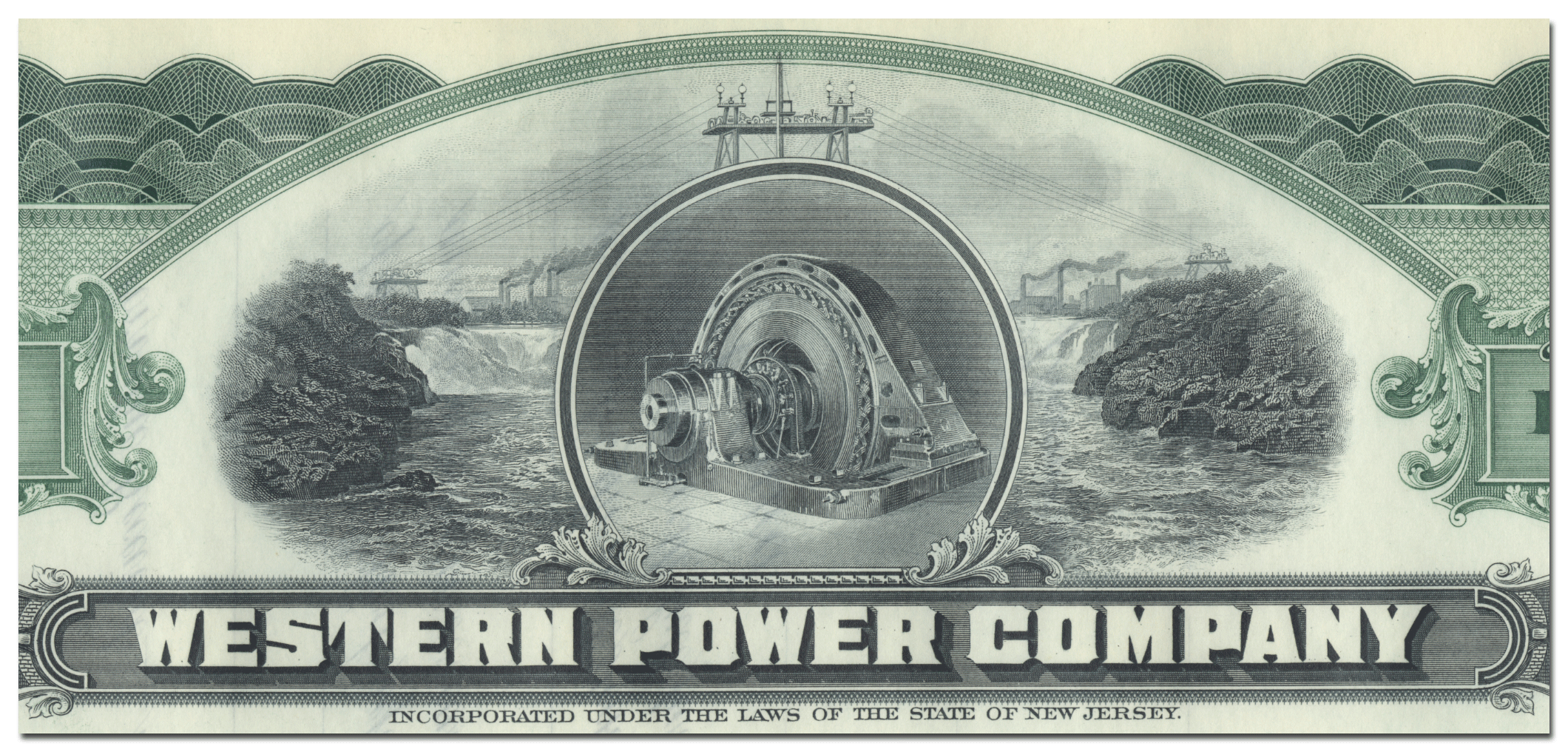 Western Power Company Stock Certificate