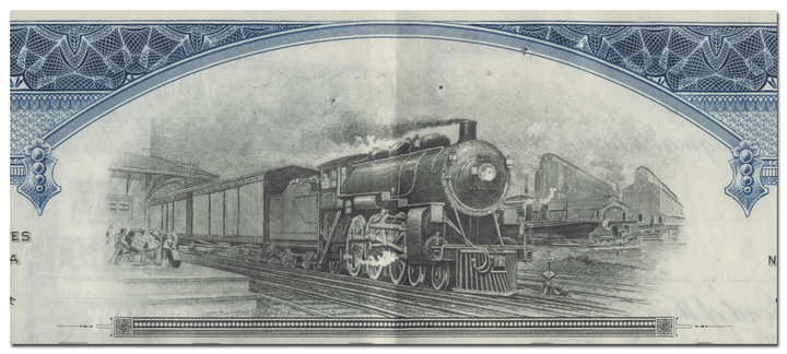 Lehigh Valley Harbor Terminal Railway Company Bond Certificate