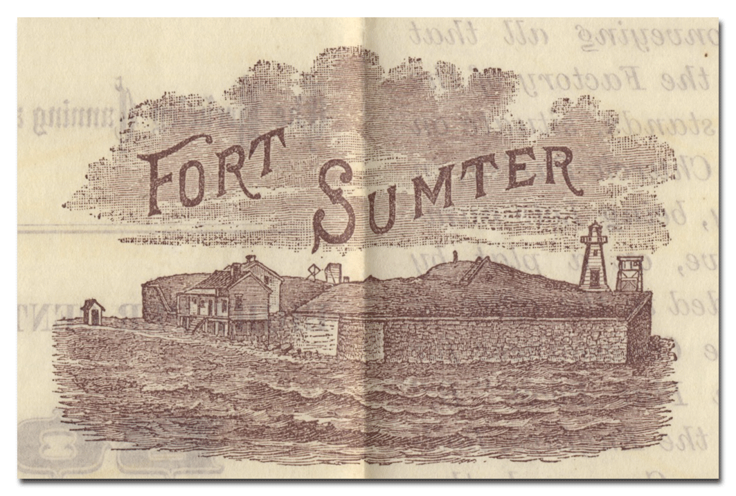 Berkeley Canning and Manufacturing Company Bond Certificate (Fort Sumter)