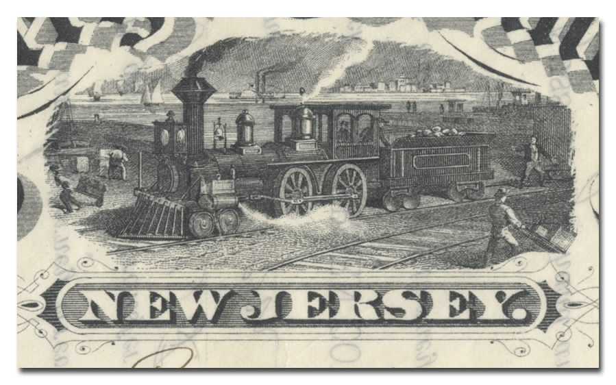 Bergen County Railroad Company Stock Certificate