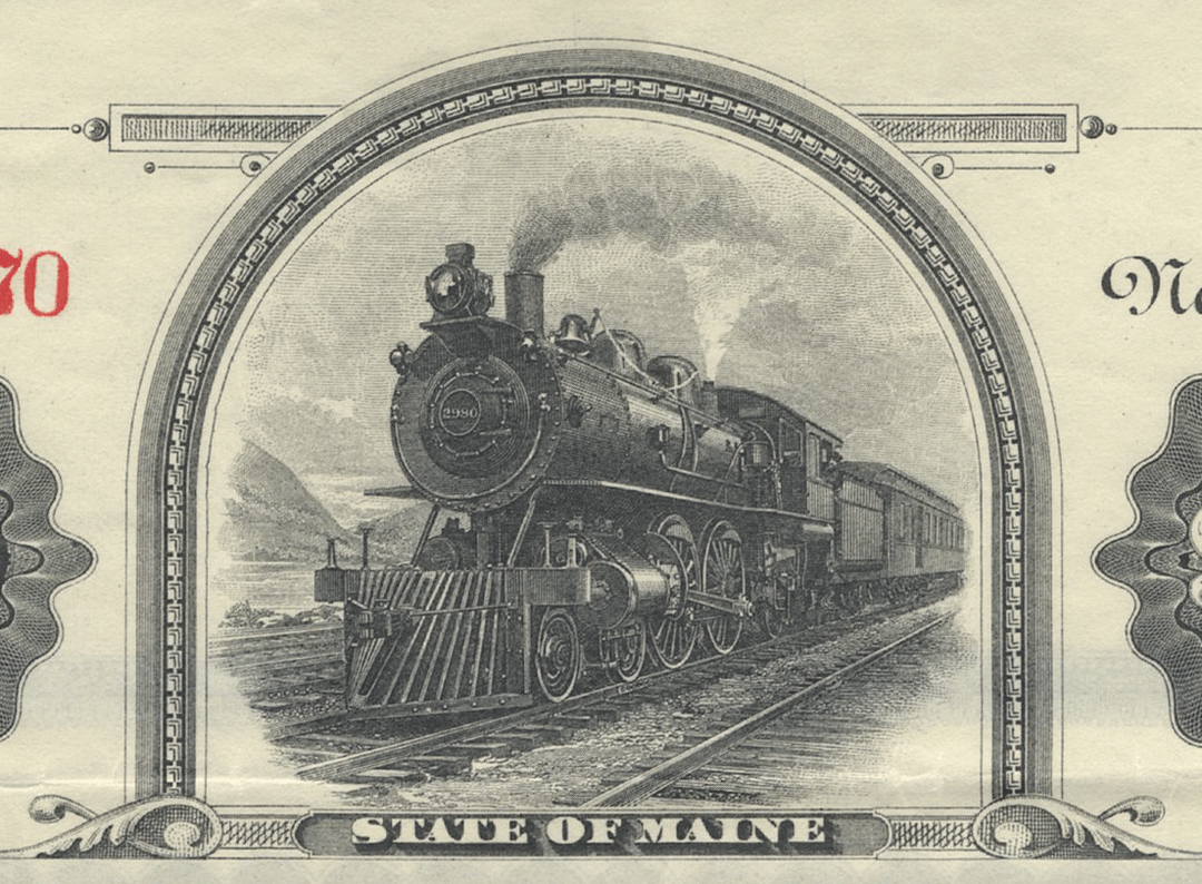 Sandy River and Rangeley Lakes Railroad Company Bond Certificate