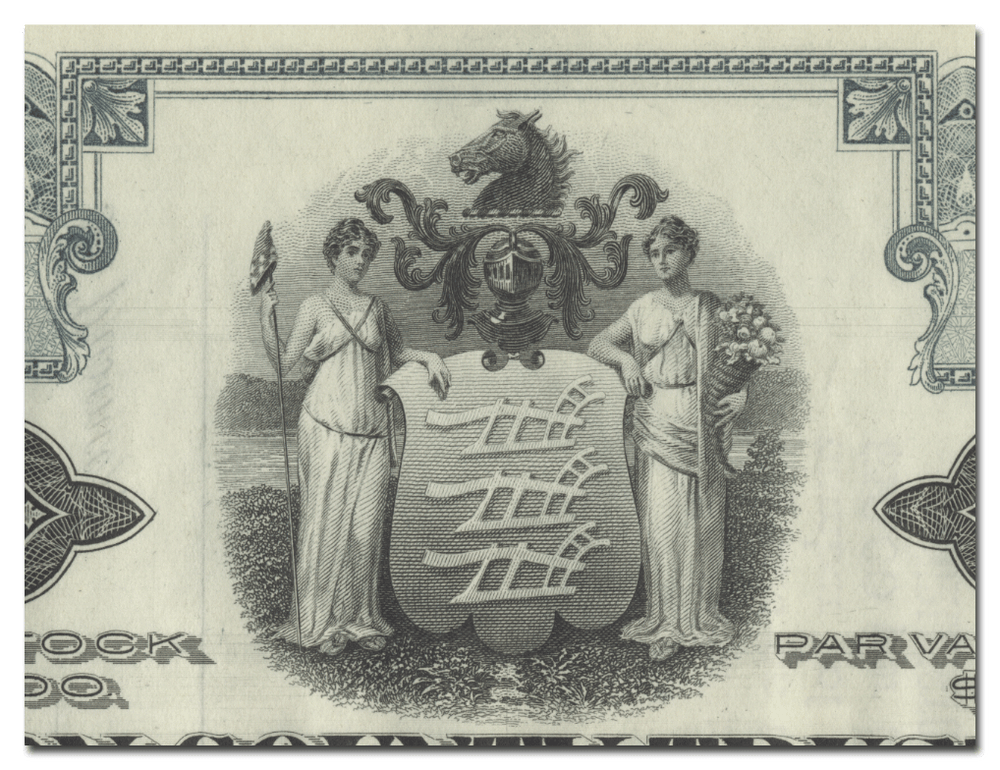 Burlington County Trust Company Stock Certificate