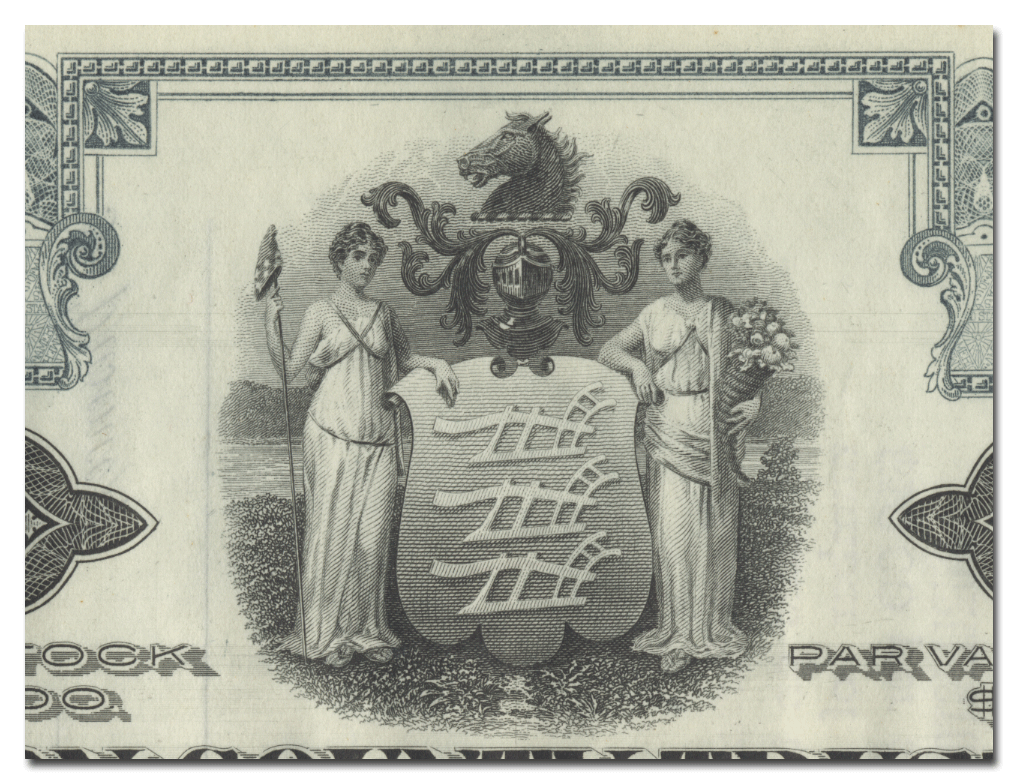 Burlington County Trust Company Stock Certificate