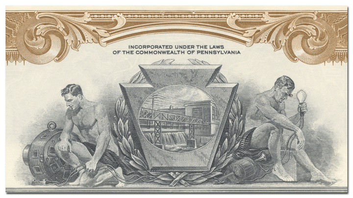 Pennsylvania Electric Company Bond Certificate