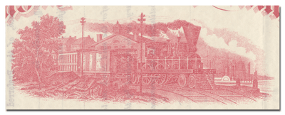 Cincinnati, Lafayette and Chicago Railroad Company Stock Certificate
