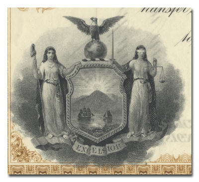 Delaware and New England Company Stock Certificate