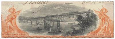 Philadelphia, Reading and New England Railroad Company Bond Certificate
