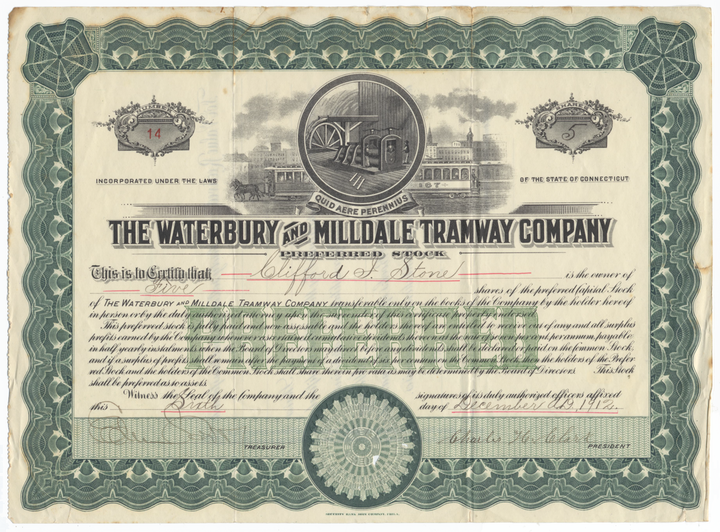 Waterbury and Milldale Tramway Company