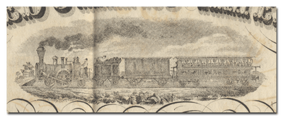 Rutland and Washington Railroad Company Bond Certificate