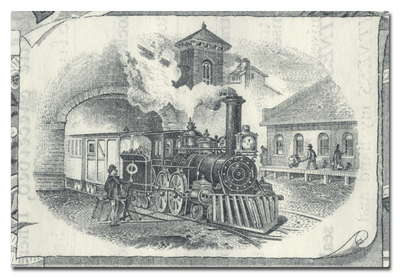 Denver & Santa Fe Railway Company Stock Certificate