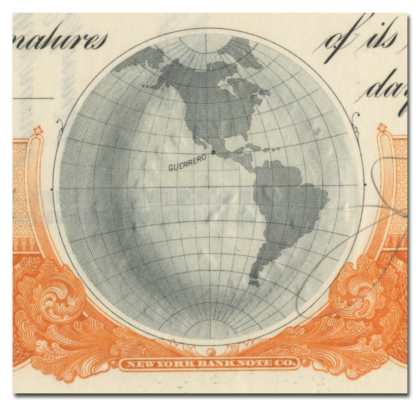 Guerrero Mines Company Stock Certificate