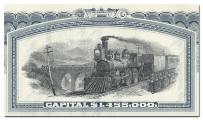 Grand Canyon Railway Company Stock Certificate