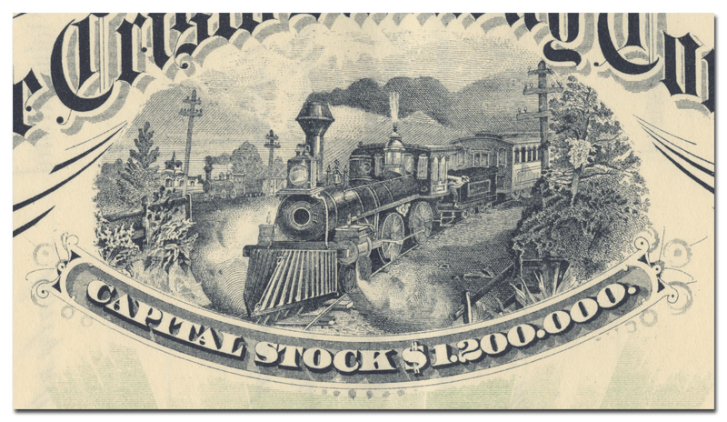 Monte Cristo Railway Company Stock Certificate