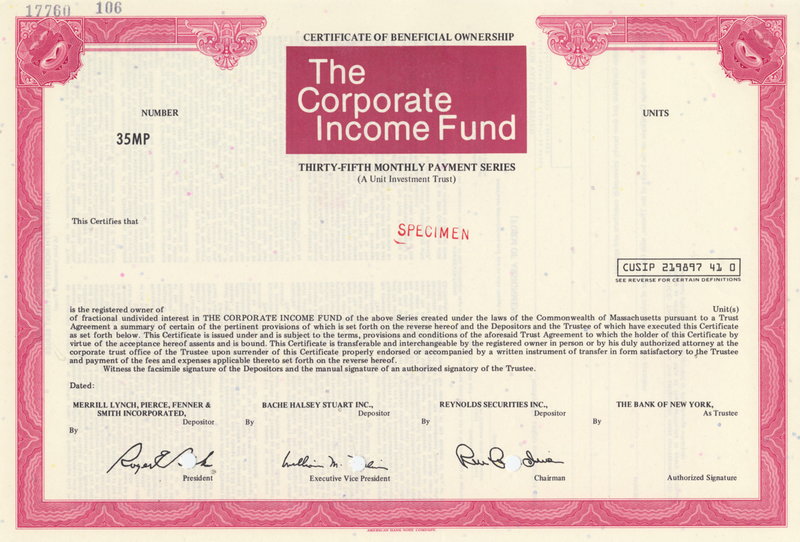Corporate Income Fund (Merrill Lynch)
