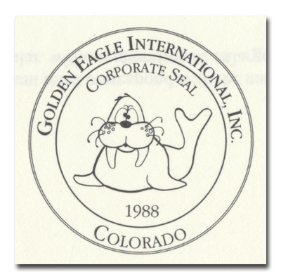 Golden Eagle International, Inc. Specimen Stock Certificate
