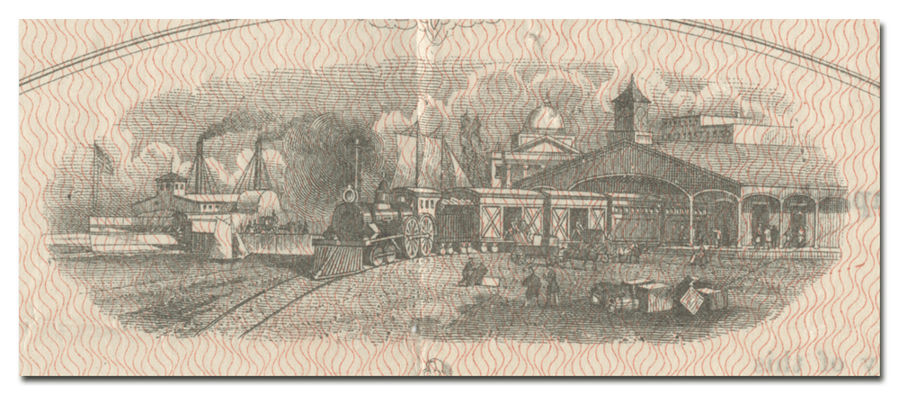 Norwich & Worcester Rail Road Company Bond Certificate