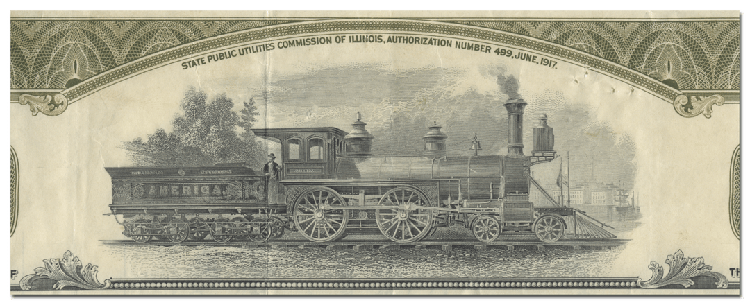 Chicago, Rock Island and Pacific Railway Company Bond Certificate