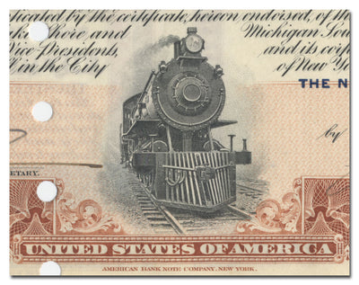 Lake Shore and Michigan Southern Railway Company Bond Certificate