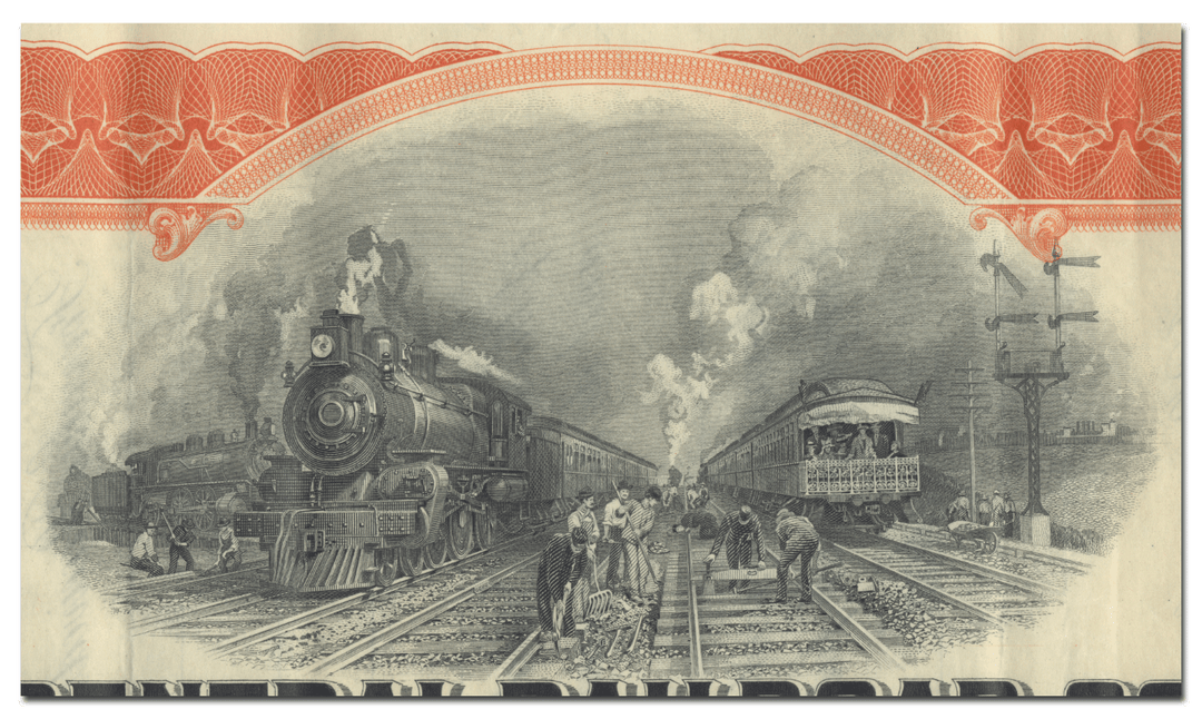 Maine Central Railroad Company Stock Certificate