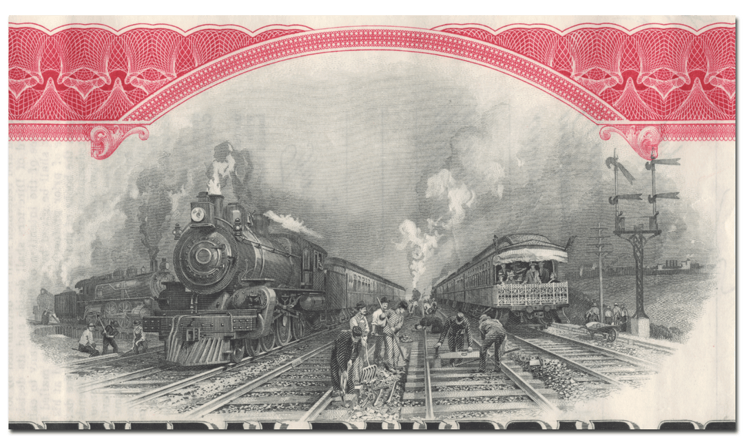 Maine Central Railroad Company Stock Certificate