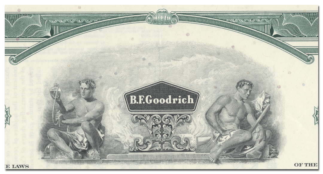 B. F. Goodrich Company Stock Certificate