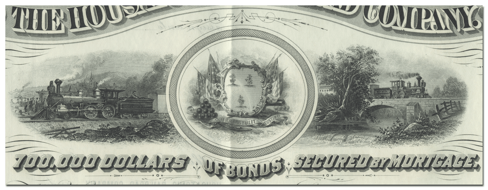 Housatonic Rail Road Company Bond Certificate