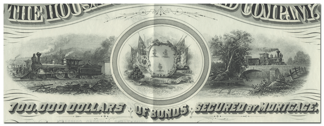 Housatonic Rail Road Company Bond Certificate