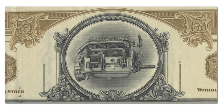 Continental Motors Corporation Stock Certificate