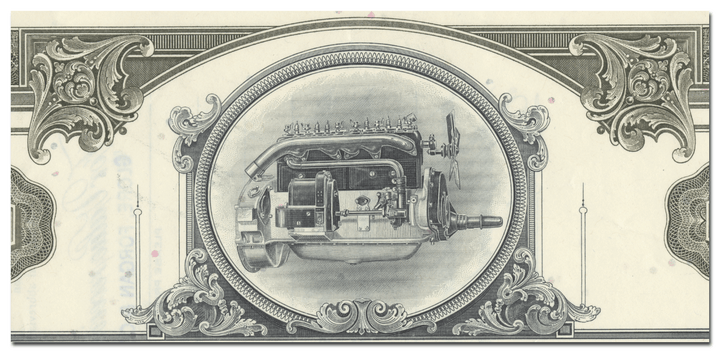 Continental Motors Corporation Stock Certificate