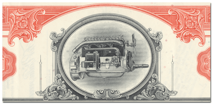 Continental Motors Corporation Stock Certificate