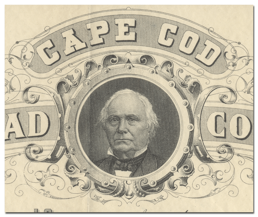 Cape Cod Railroad Company Bond Certificate