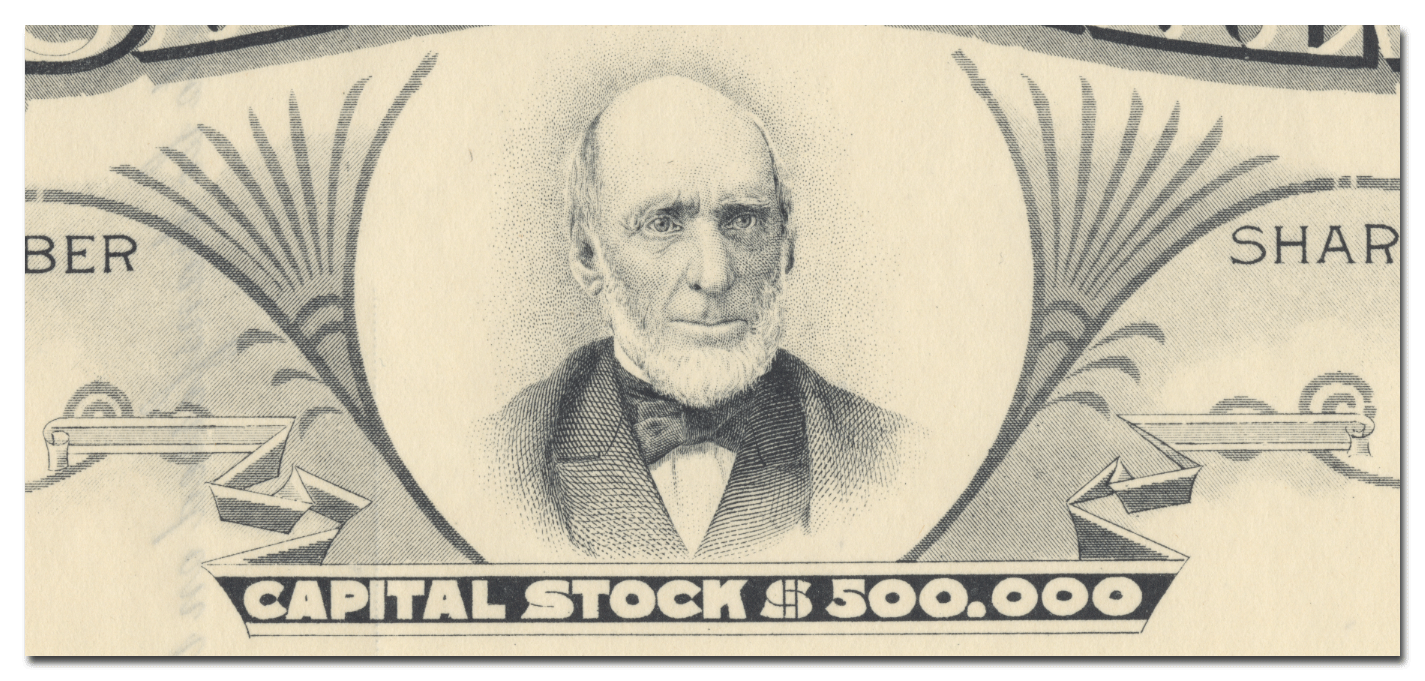 Sharon Railway Stock Certificate