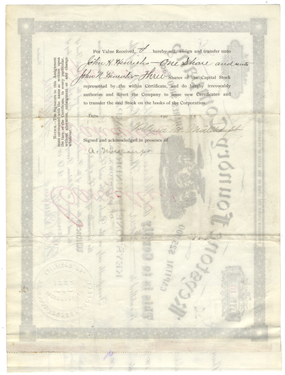 Keystone Foundry Company Stock Certificate