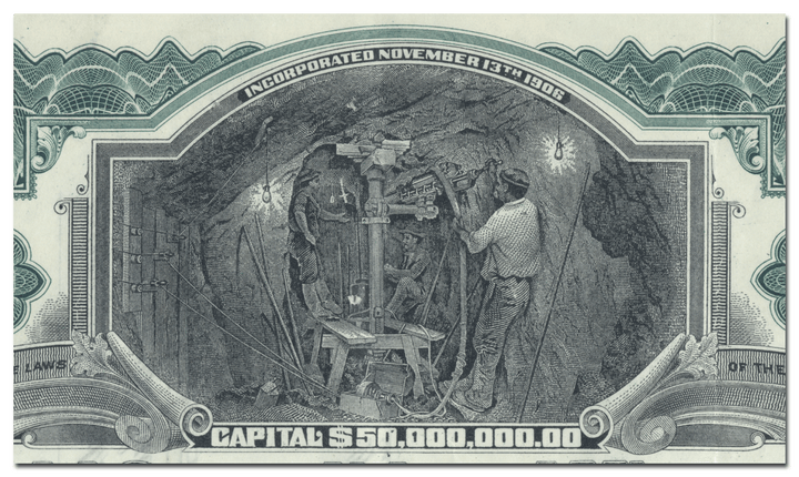 Goldfield Consolidated Mines Company Stock Certificate