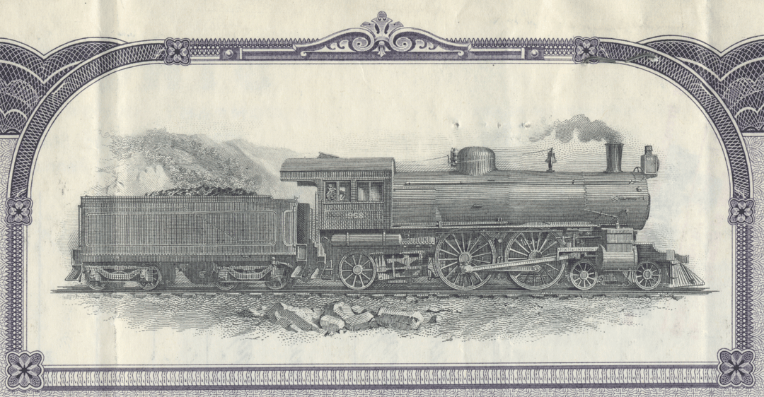 Philadelphia and Trenton Railroad Company Stock Certificate