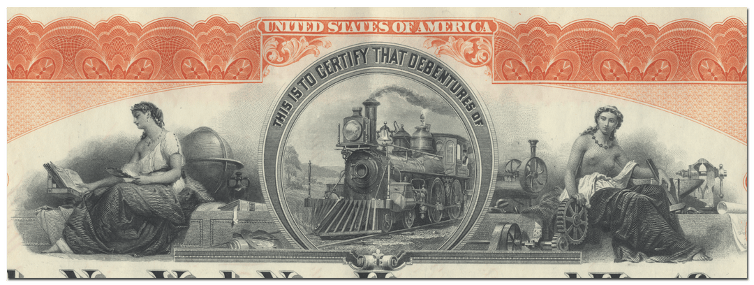 New York, New Haven and Hartford Railroad Company Bond Certificate