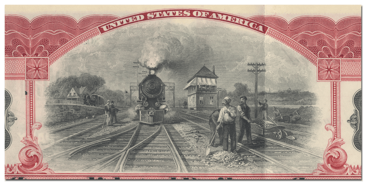 Consolidated Railway Company Bond Certificate