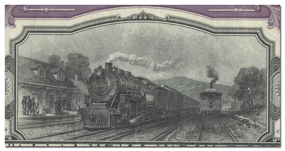 Western Maryland Railway Company Stock Certificate