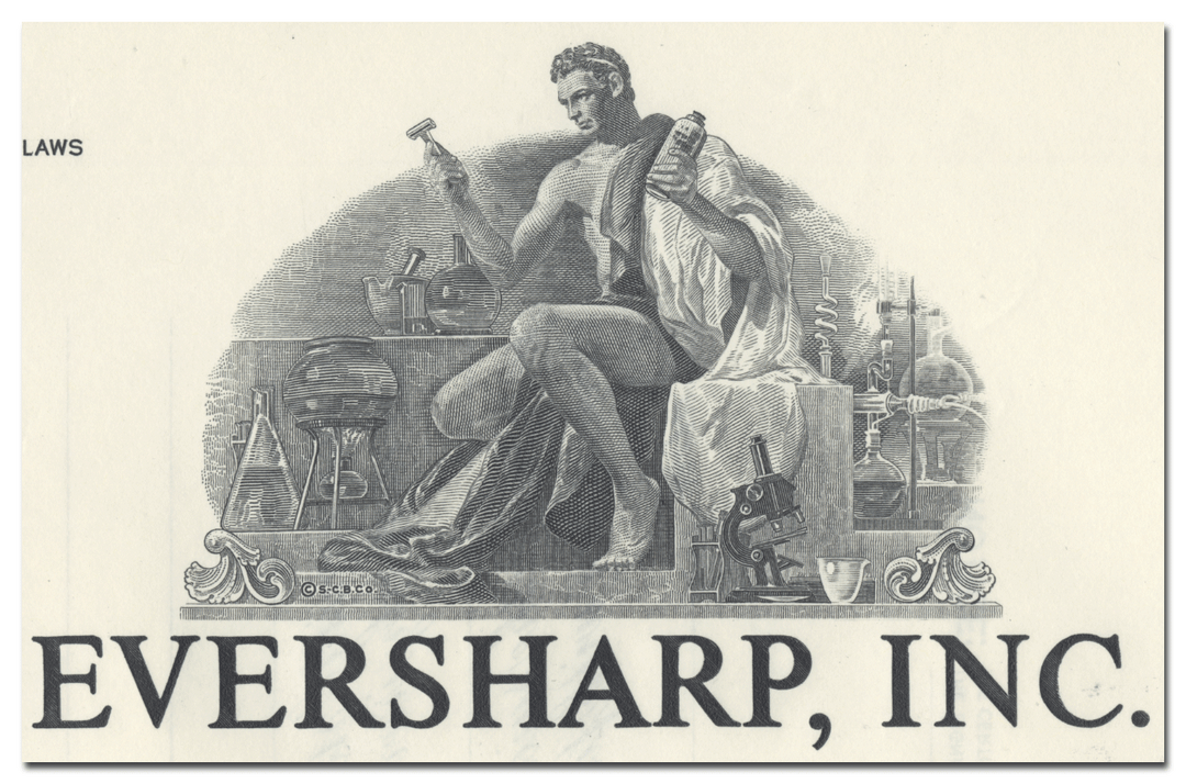 Eversharp, Inc. Stock Certificate