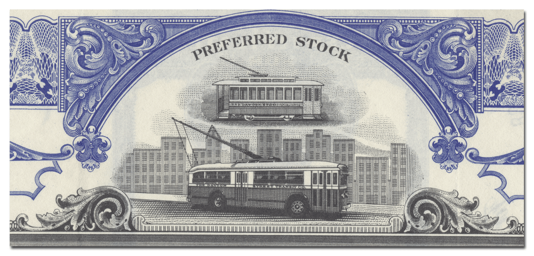 Dayton Street Transit Company Stock Certificate