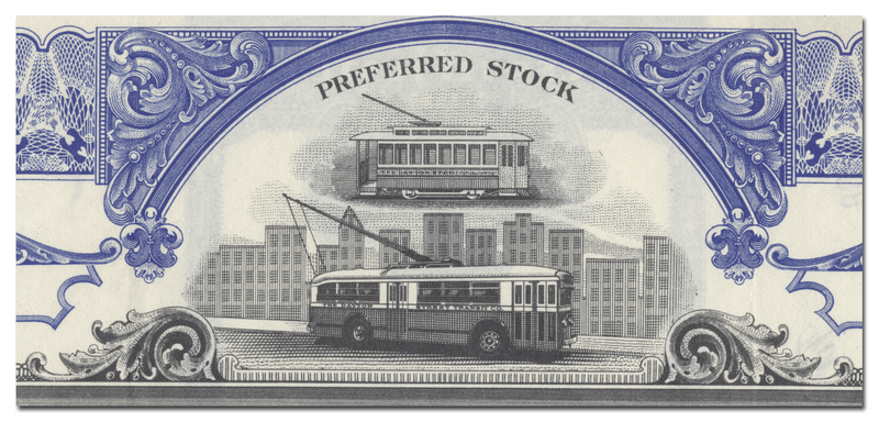 Dayton Street Transit Company Stock Certificate