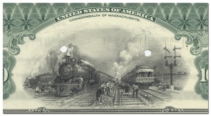 Boston and Providence Railroad Corporation Bond Certificate