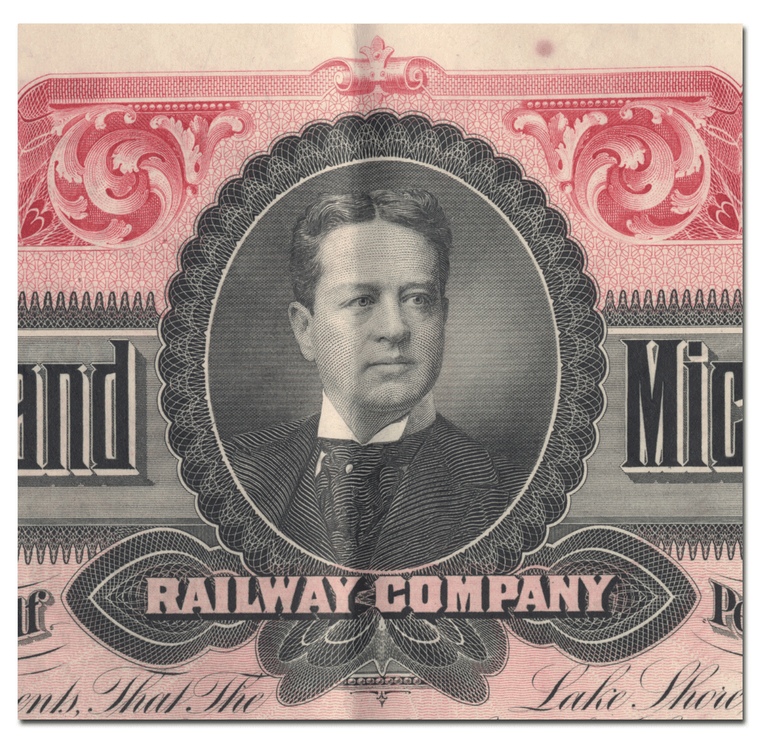 Lake Shore and Michigan Southern Railway Company Bond Certificate