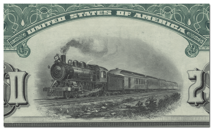 Aberdeen-Huron & Southern Railway Bond Certificate