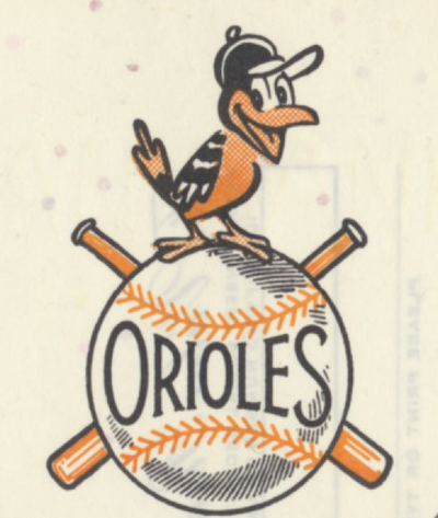 Baltimore Orioles Stock Certificate