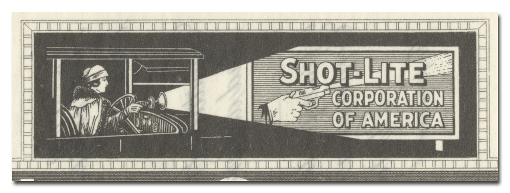 Shot-Lite Corporation of America Stock Certificate