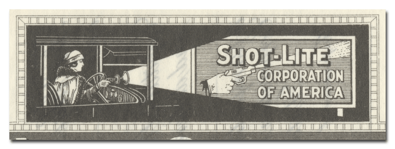 Shot-Lite Corporation of America Stock Certificate