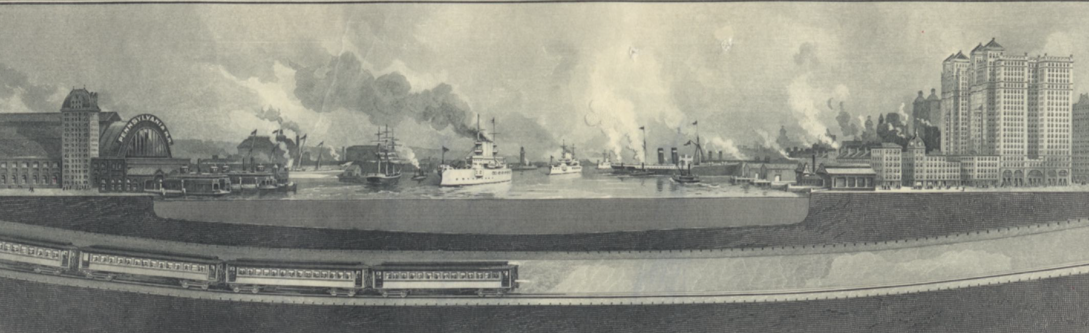 Hudson & Manhattan Railroad Company Stock Certificate